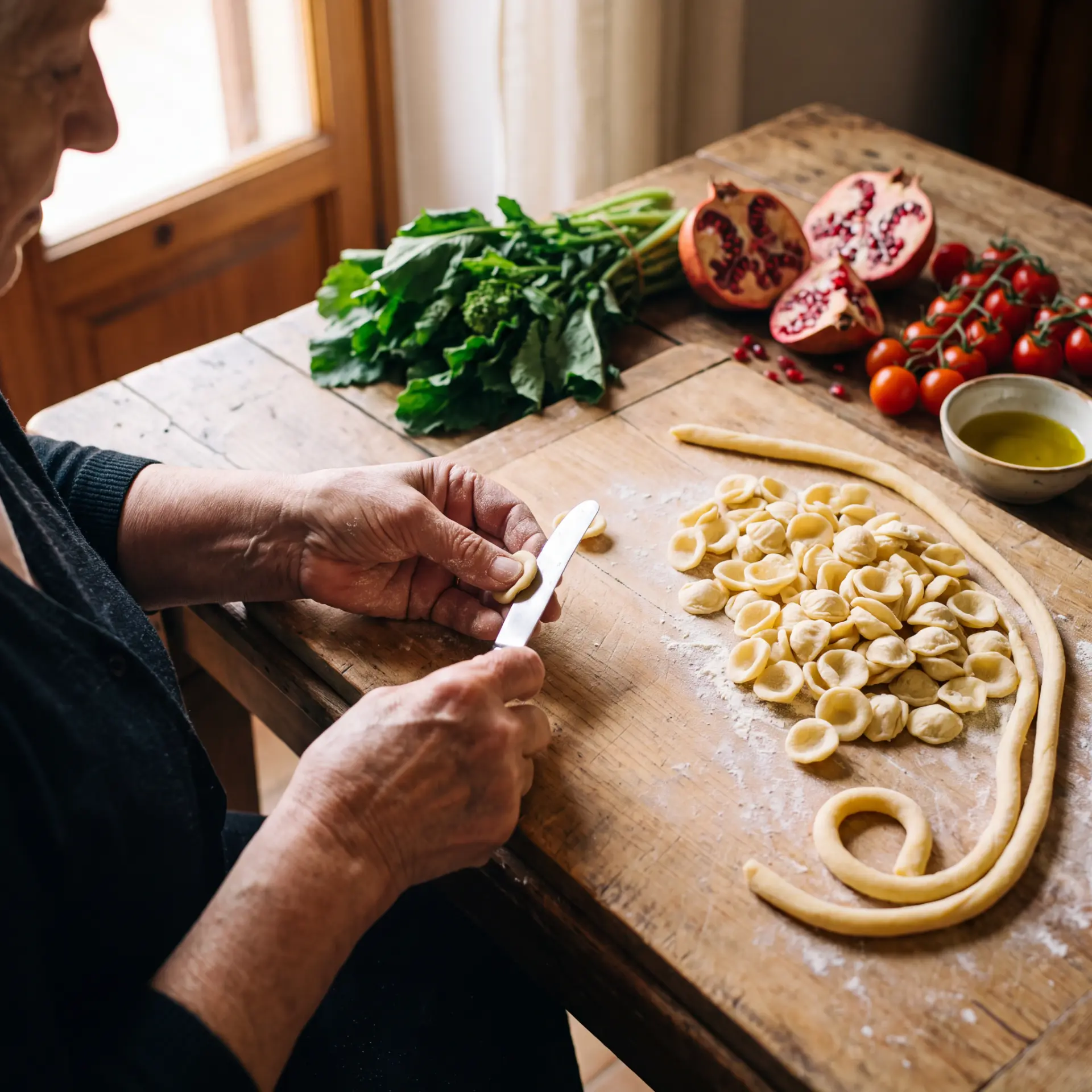 Market, cooking and farewell