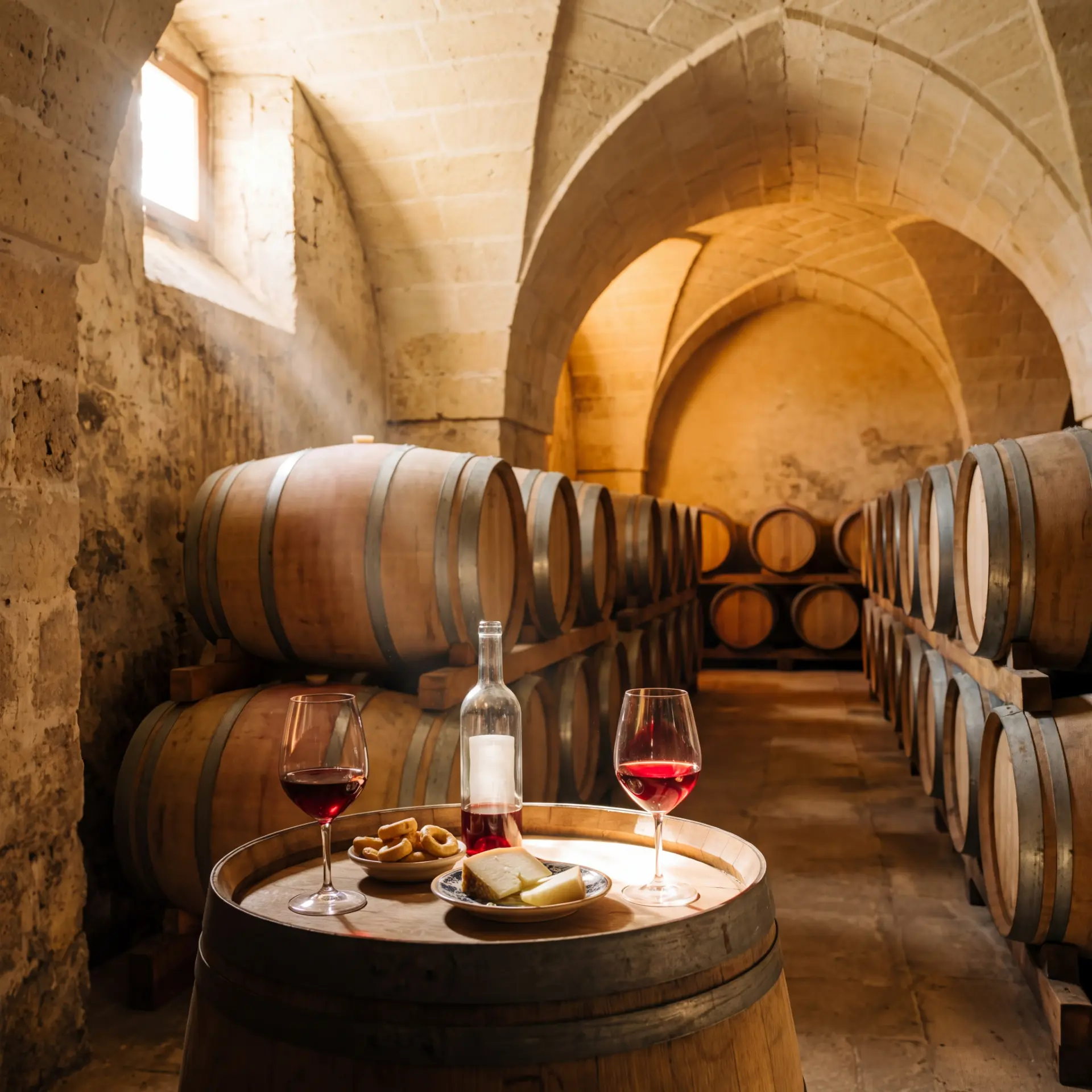 Vineyards and the flavours of the sea
